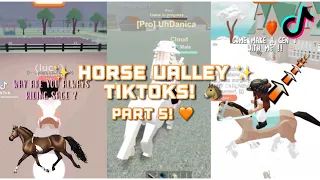 🧡 HORSE VALLEY TIKTOKS! 🐴 *PART 5* || #tiktoks #roblox #horsevalley || alextheequestrian