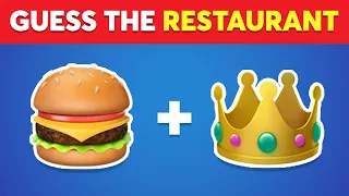 Guess the Fast Food Restaurant by Emoji? 🍔Emoji Quiz
