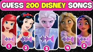 Guess The Best 200 DISNEY SONGS All Of Time Compilation| DISNEY Songs Trivia |Elsa,Rapunzel |NT Quiz