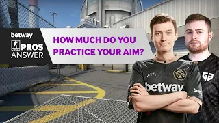 CS:GO Pros Answer: How Much Do You Practice Your Aim?