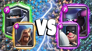 MEGA KNIGHT + WIZARD VS PEKKA + EXECUTIONER *2023* - Clash Royale Challenge