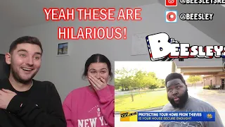 BRITISH COUPLE REACTS | Best and Funniest News Interviews of All Time! (HILARIOUS)