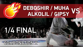 🤸‍♀️ POWER MOVE BATTLE - deboshir & muha vs alkolil & gipsy - 1/4 - COMBONATION X #combonationx