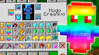 ENCONTRAMOS EL TÓTEM DEL MODO CREATIVO en MINECRAFT 💎😍 MINECRAFT pero ALEATORIO