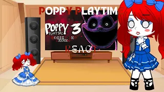 Poppy Playtime React -  Poppy Playtime Chapter 3 Bosses + Final Ending