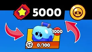 РОБОРУБКА НА 1000 СУНДУКОВ BRAWL STARS | #1000СУНДУКОВ