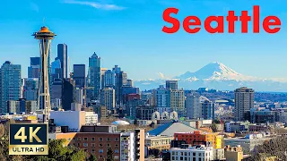 Seattle Washington 🇺🇸 4K City Walking Tour