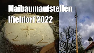 Maibaumaufstellen Iffeldorf  2022 -4K-