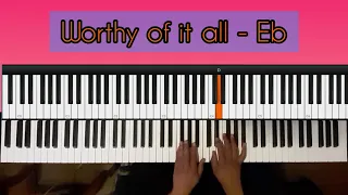 Cece Winans - Worthy of it all - Piano Cover/Tutorial - Worship piano