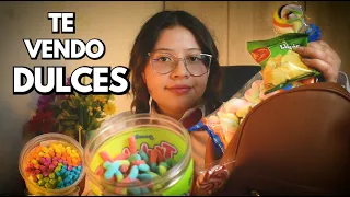 ASMR Amiga del C0legio💵 TE VENDE DULCES🍭🍬 Atención personal - Vivalen ASMR