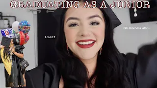 HIGH SCHOOL GRADUATION  | Graduated As A Junior !!