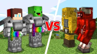 Overpowered WEAPONS vs BOSSES in Minecraft Challenge - Maizen