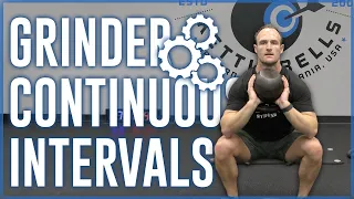 45 Minute GRINDER | Follow Along Kettlebell Interval Workout