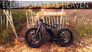 My new BBSHD Fatbike in the dunes