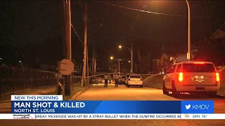 Man shot to death in north St. Louis Monday night