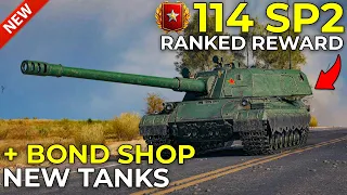 114 SP2 & Charlemagne New Ranked Rewards! | World of Tanks Ranked Battles 2021-2022