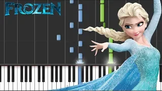 Disney's Frozen - Let It Go - Advanced Piano Tutorial + SHEETS