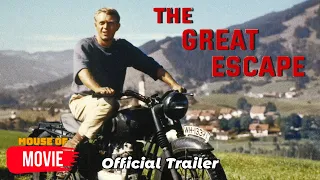 The Great Escape (1963) - Official Trailer | Steve McQueen, Richard Attenborough Movie HD