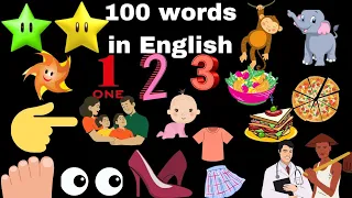 My First 100 words| Learn Colors,Numbers,Animals..| chutty babies|