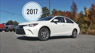 NEW 2017 Toyota Camry XLE Седан углубленного обзора и Учебник Интерьер и экстерьер