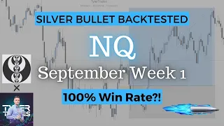 Silver Bullet Backtested | Week 1 of September 2023 | Possible 100% Win Rate