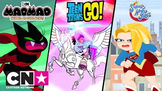 Супергерои | Най-добрите моменти | Cartoon Network