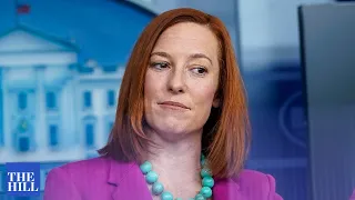 Jen Psaki asked if former President Trump deserves credit for the COVID-19 vaccine