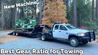 BEST GEAR RATIO FOR TOWING. Hot shot trucking. Pick up and gooseneck