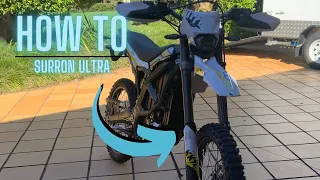 Surron Ultra | How to setup suspension