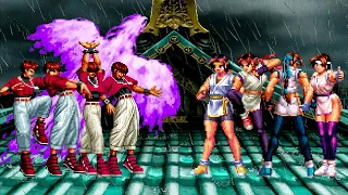 [KOF Mugen] Chris Team vs Yuri Sakazaki Team