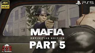 Mafia: Definitive Edition - Gameplay PART 5 | Better Get Used To It | 4K HDR | ATG #PS5