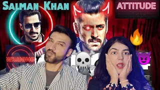 Pakistani Reacts to Salman Khan Full Attitude videos 🔥😈Bhai Jaan Thug life😎Bhai Jaan Angry Moments😡