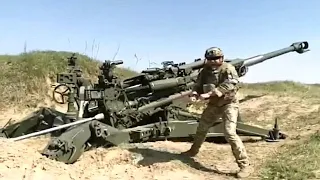 155-мм гаубица M777 Вооружённых сил Украины (2022) / M777 155 mm howitzer. Armed Forces of Ukraine.