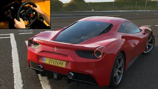 Ferrari 488 GTB 2015 - FORZA HORIZON 4 | Logitech g29 gameplay