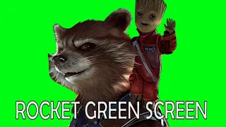 ROCKET AVENGERS GREEN SCREEN