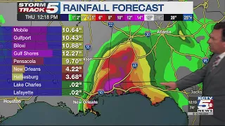 FORECAST: Clear skies in KC, but Gulf Coast braces for Hurricane Sally