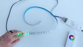 How do I repair my damaged LED strip lights?  Dry solder joint repair