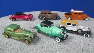 Classic 1930's Cars by Hot Wheels Johnny Lightning and Matchbox from my diecast collection 30's cars