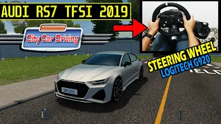 Audi RS7 2019 4.0 TFSI - City Car Driving | Logitech G920 Steering Wheel Gameplay