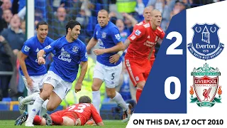 KEMENANGAN EVERTON ATAS LIVERPOOL 10 TAHUN SILAM | On this day Everton 2-0 Liverpool