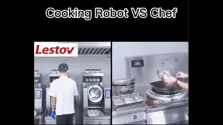 Cooking Robot VS Chef