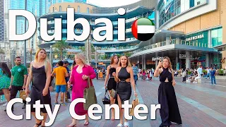 Dubai Amazing City Center, Burj Khalifa,JBR Beach, Dubai Frame, Dubai Mall Walking Tour 2024 🇦🇪