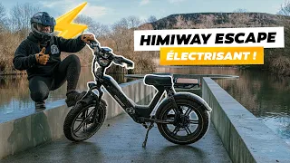 Essai Himiway Escape Pro : grimper des terrils en cyclomoteur électrique (Solex du futur)