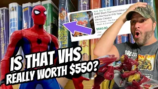 THRIFT STORE GOLD??? Is That VHS TAPE Really Worth $550? (thrift store haul)