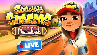 🔴 Subway Surfers World Tour 2017 - Marrakesh Gameplay Livestream