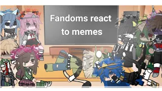 Fandoms react to memes |Gacha Club| Part 1 (Remake) (DISCONTINUED)