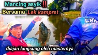 Mancing disini harus waspada ikannya terlalu rakus..‼️