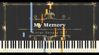 My Memory (Winter Sonata OST)【Piano Tutorial】