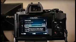 Olympus OMD Live View Boost Problem solved