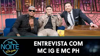 Entrevista com os fenômenos do trap funk, MC IG e MC PH | The Noite (30/04/24)